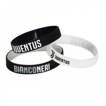 Juventus gumowa bransoletka 3pack Silicone