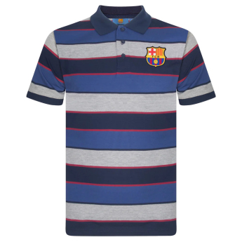 Barcelona męska koszulka polo stripe