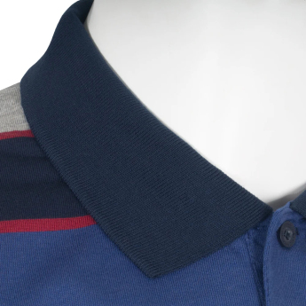 Barcelona męska koszulka polo stripe