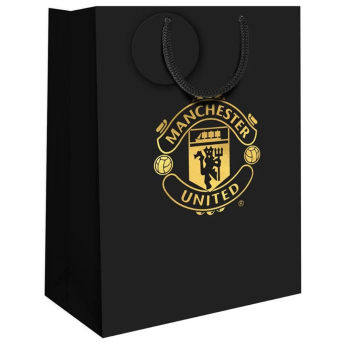 Manchester United torba podarunkowa Medium Black