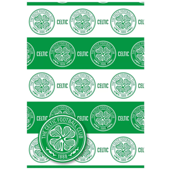 FC Celtic papier podarunkowy Christmas 2 pcs