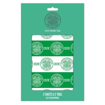 FC Celtic papier podarunkowy Christmas 2 pcs