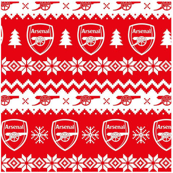 Arsenal papier podarunkowy Christmas 2 pcs