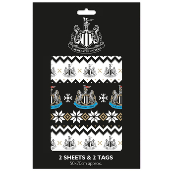 Newcastle United papier podarunkowy Christmas 2 pcs