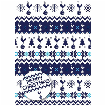 Tottenham papier podarunkowy Christmas 2 pcs