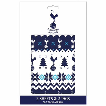 Tottenham papier podarunkowy Christmas 2 pcs