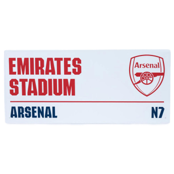 Arsenal tablica na ścianę White Street