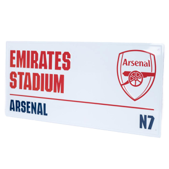 Arsenal tablica na ścianę White Street