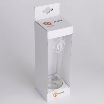 Manchester United szklanka Mono Crest Tall Beer Glass
