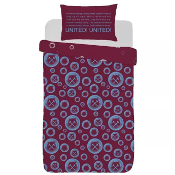 West Ham United pościel na jedno łóżko Bobbles