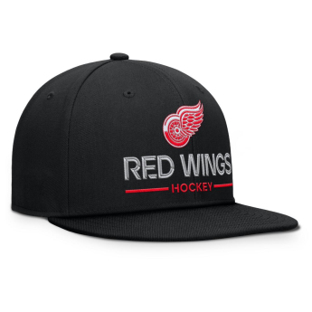 Detroit Red Wings czapka flat baseballówka Authentic Pro A/Cap Flat Brim Square Visor Structured Adjustable