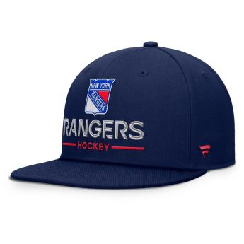New York Rangers czapka flat baseballówka Authentic Pro A/Cap Flat Brim Square Visor Structured Adjustable