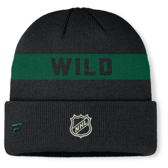 Minnesota Wild czapka zimowa Authentic Pro A/Cap Cuffed inscription