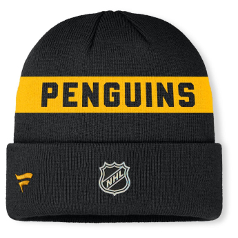 Pittsburgh Penguins czapka zimowa Authentic Pro A/Cap Cuffed inscription