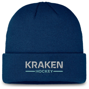 Seattle Kraken czapka zimowa Authentic Pro A/Cap Cuffed
