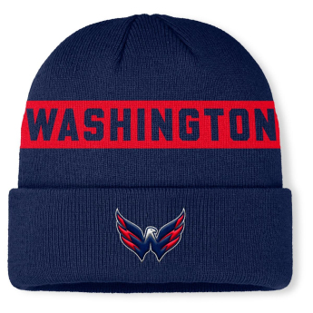 Washington Capitals czapka zimowa Authentic Pro A/Cap Cuffed inscription