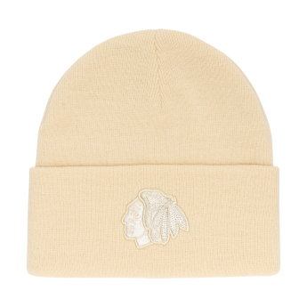 Chicago Blackhawks czapka zimowa Fashion Basic Knit yellow