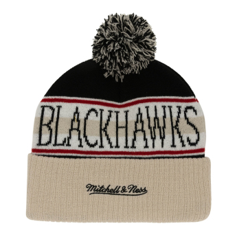 Chicago Blackhawks czapka zimowa Classic Pom Knit