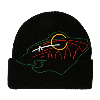Minnesota Wild czapka zimowa Line Light Knit black
