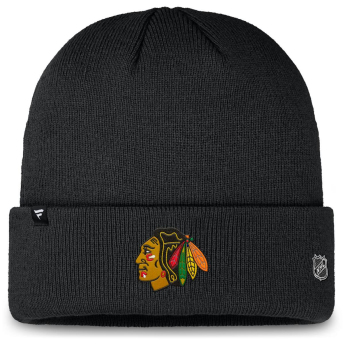 Chicago Blackhawks czapka zimowa Authentic Pro A/Cap Cuffed Beanie