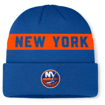 New York Islanders czapka zimowa Authentic Pro A/Cap Cuffed inscription