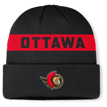 Ottawa Senators czapka zimowa Authentic Pro A/Cap Cuffed inscription
