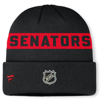 Ottawa Senators czapka zimowa Authentic Pro A/Cap Cuffed inscription