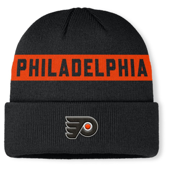 Philadelphia Flyers czapka zimowa Authentic Pro A/Cap Cuffed inscription