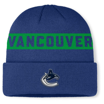 Vancouver Canucks czapka zimowa Authentic Pro A/Cap Cuffed inscription
