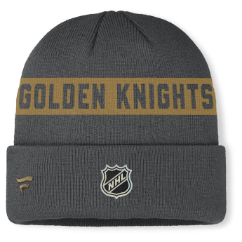 Vegas Golden Knights czapka zimowa Authentic Pro A/Cap Cuffed inscription