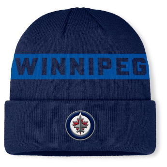 Winnipeg Jets czapka zimowa Authentic Pro A/Cap Cuffed inscription