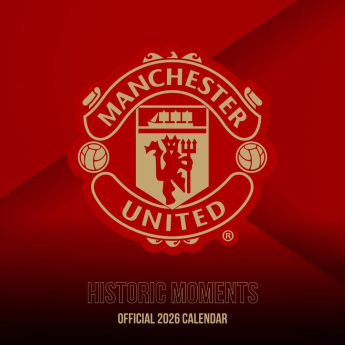 Manchester United kalendarz i dziennik Musical Gift Box 2026