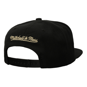 Chicago Blackhawks czapka flat baseballówka Cream Script Snapback black