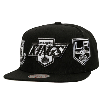 Los Angeles Kings czapka flat baseballówka Trifecta Snapback black