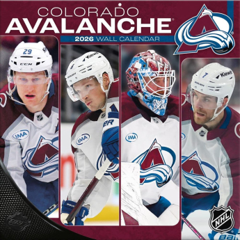 Colorado Avalanche kalendarz 2026 Wall