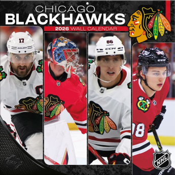 Chicago Blackhawks kalendarz 2026 Wall