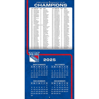 New York Rangers kalendarz 2026 Wall