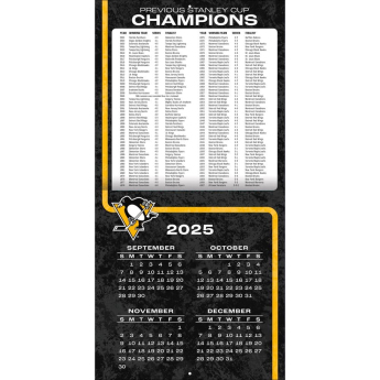 Pittsburgh Penguins kalendarz 2026 Wall