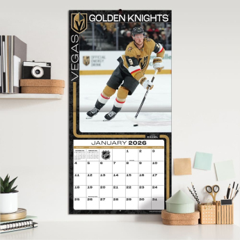 Vegas Golden Knights kalendarz 2026 Wall
