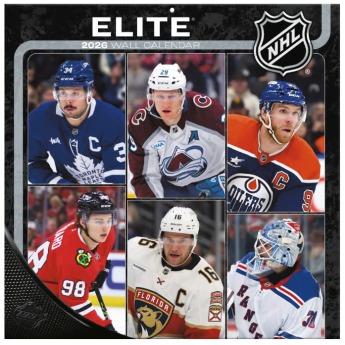 NHL produkty kalendarz Elite 2026 Wall