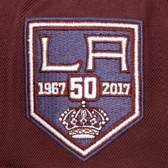 Los Angeles Kings czapka flat baseballówka Fashion Basic Snapback red