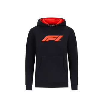 Formuła 1 dziecięca bluza z kapturem logo black 2020