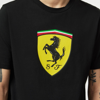 Ferrari koszulka męska Shield black F1 Team 2023