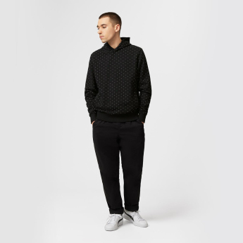 Mercedes AMG Petronas męska bluza z kapturem Polka Dot black F1 Team 2023