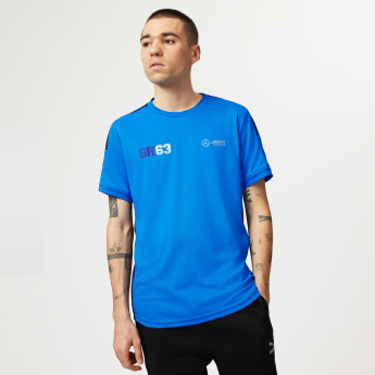 Mercedes AMG Petronas koszulka męska George Russell Sports blue F1 Team 2023