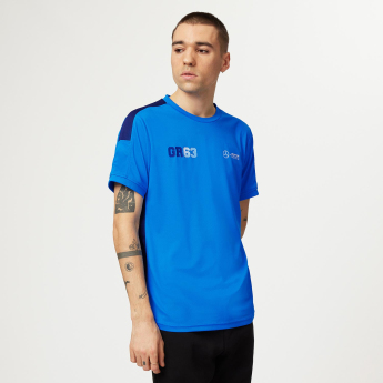 Mercedes AMG Petronas koszulka męska George Russell Sports blue F1 Team 2023