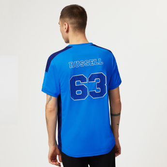 Mercedes AMG Petronas koszulka męska George Russell Sports blue F1 Team 2023