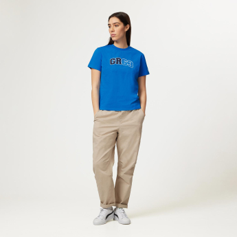 Mercedes AMG Petronas koszulka damska George Russell Logo blue F1 Team 2023