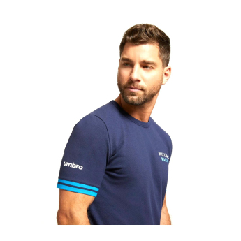 Williams koszulka męska Logo navy F1 team 2024