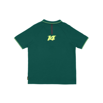 Aston Martin męska koszulka polo Alonso Kimoa green F1 Team 2025
